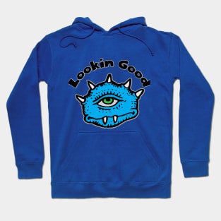 Alien Lookin Good T-Shirt | Funny One Eyed Blue Creature Hoodie